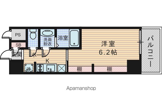 リブネスコート大阪大学前の間取り写真