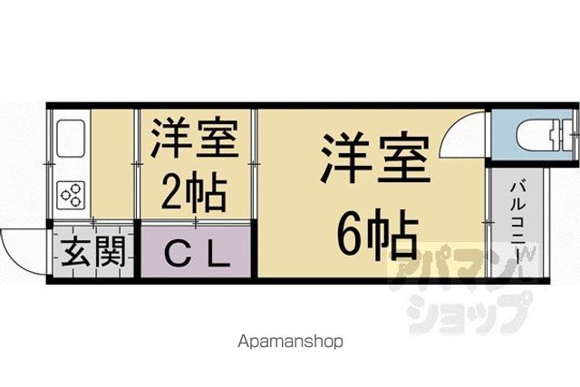 ドリームハイツ西大路の間取り写真