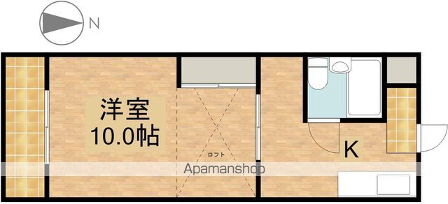 コナビック西塚Iの間取り写真