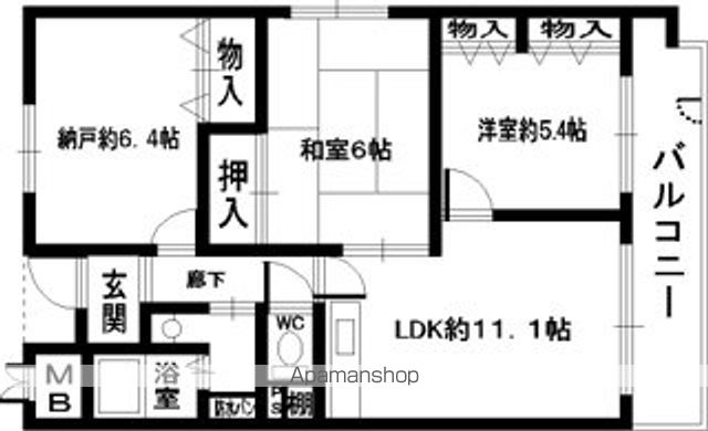 HAPUNA高石の間取り写真