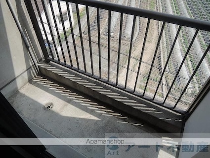 Ｆ愛光マンション[1K/23.07m2]のバルコニー