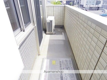 ブライト学園の森[1LDK/36.18m2]のバルコニー