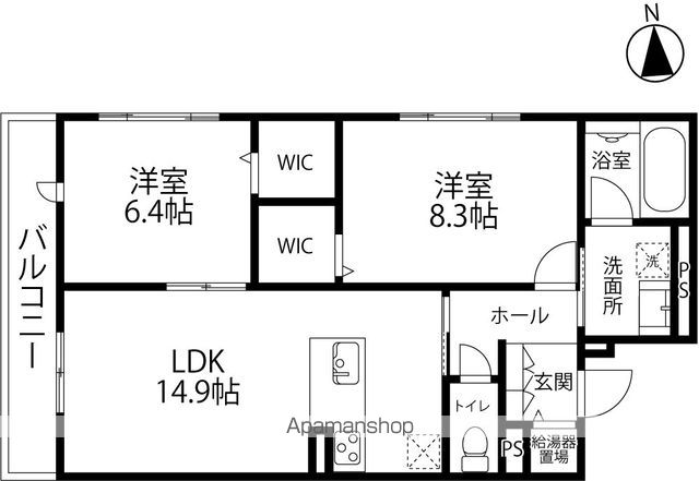 シエロ アズール CIELO AZULの間取り写真