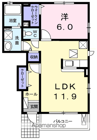 MAISON CAMELIAIIの間取り写真