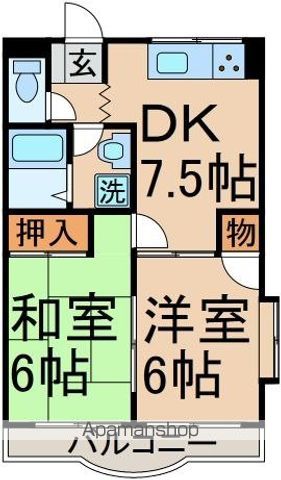 SOCIA YAMANEの間取り写真