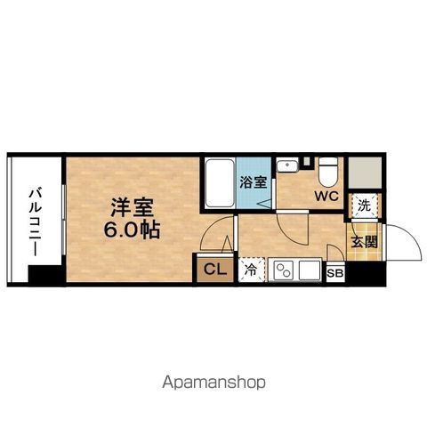 ESLEADUMEDAGRANDNORTHの間取り写真