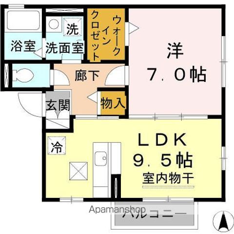 コンサージュの間取り写真