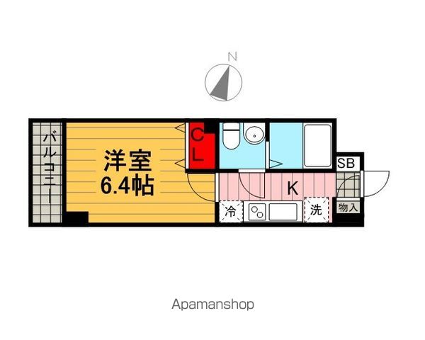 ステージファースト三軒茶屋アジールコートの間取り写真