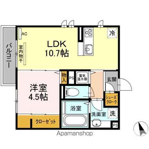 パラカントの間取り写真
