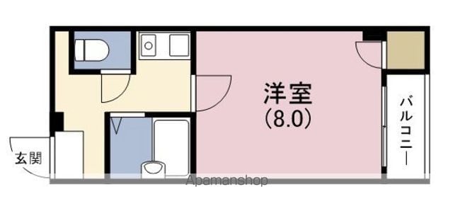 ラピス天満橋の間取り写真