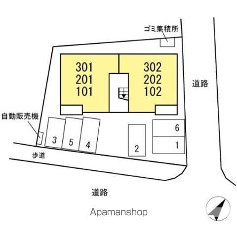 ＬＥ　ＲＩＺ　ＢＬＡＮＥ 102 ｜ 神奈川県藤沢市本町２丁目2-5（賃貸マンション1LDK・1階・45.00㎡） その4