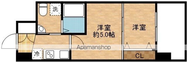 セレニテ江坂ルフレの間取り写真