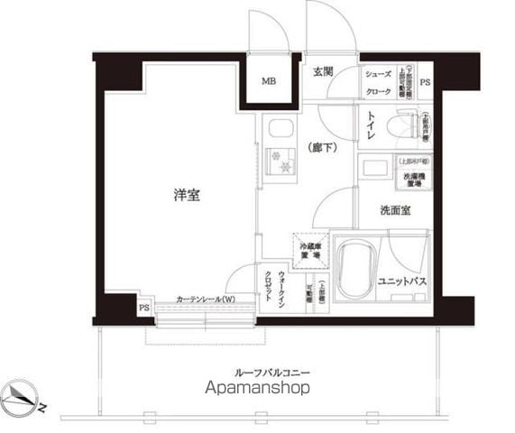 ルーブル中板橋六番館の間取り写真