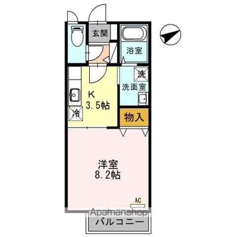 ジュネスみすず A棟の間取り写真