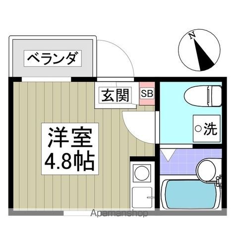 ESCASA亀戸の間取り写真