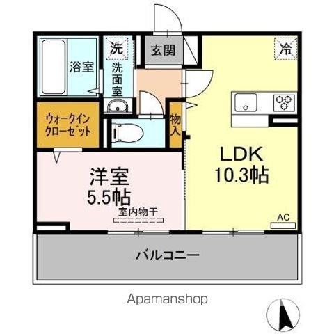 サニーコート十禅寺の間取り写真