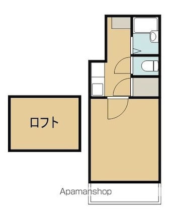 ＴＯＭＩＯ[1K/17.7m2]の間取図