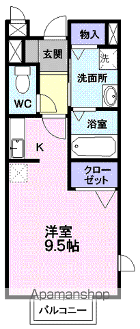 ペアフィールドの間取り写真