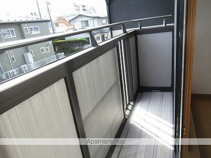 リッチヒルズみたけ[2LDK/64.16m2]のバルコニー