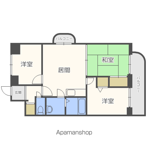 GRAMERCY SAPPOROの間取り写真