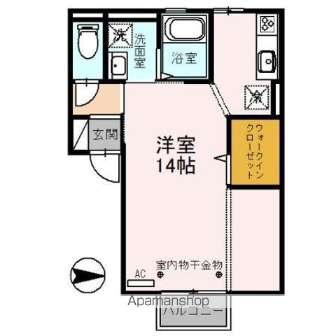 ヒルズ尾山台の間取り写真