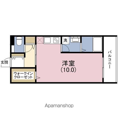 レジュールアッシュ福島の間取り写真