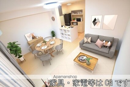 セジュール[1LDK/51.44m2]のリビング・居間3