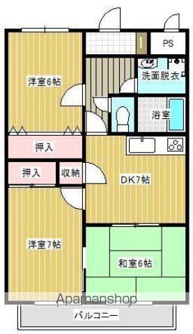 サンセール今津の間取り写真