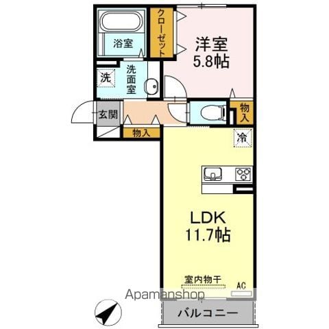 ビブロスポンテの間取り写真