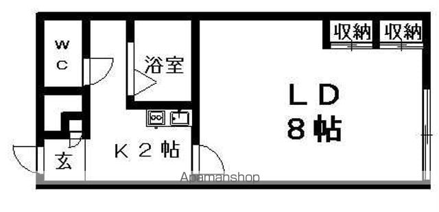 レオパレスKYOEIの間取り写真