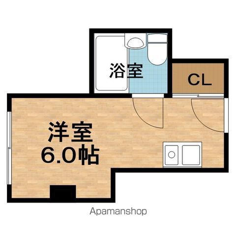 菅栄町レディースマンションの間取り写真