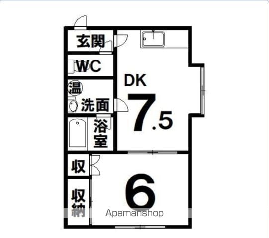 ヴェルデュール西町の間取り写真