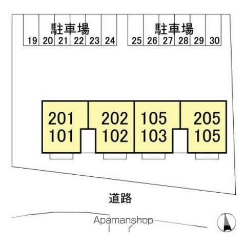 エクセルＳＡＩＴＡ　Ⅱ 102 ｜ 千葉県千葉市中央区村田町893-979（賃貸アパート2LDK・1階・55.40㎡） その6