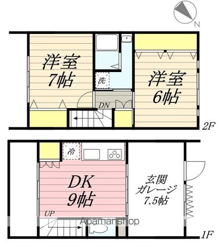 Ｂ－ＣＵＢＥの間取り