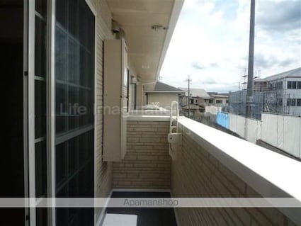 シャリテ高橋川[1SLDK/58.2m2]のバルコニー