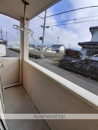 愛媛県新居浜市中村松木１丁目[1R/32.94m2]のバルコニー