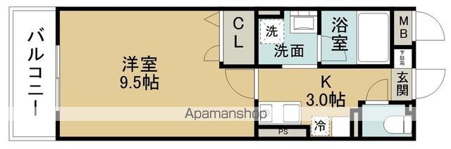 大学南ヒルズの間取り写真