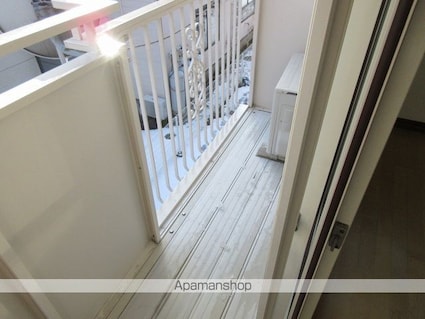 アパートメントハウス仁安Ａ[2LDK/57.27m2]のバルコニー