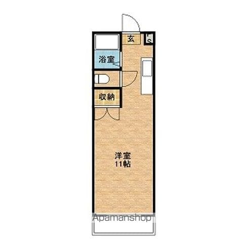 フロウレス新屋敷の間取り写真