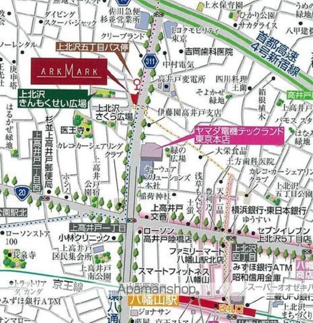ＡＲＫＭＡＲＫ上北沢[1R/25.73m2]のその他内装