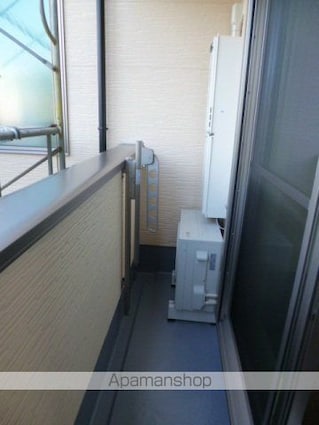 ルクール氷川台[1K/20.47m2]のバルコニー