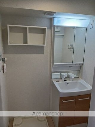 ウッド　プレイス[1K/26.15m2]の洗面所