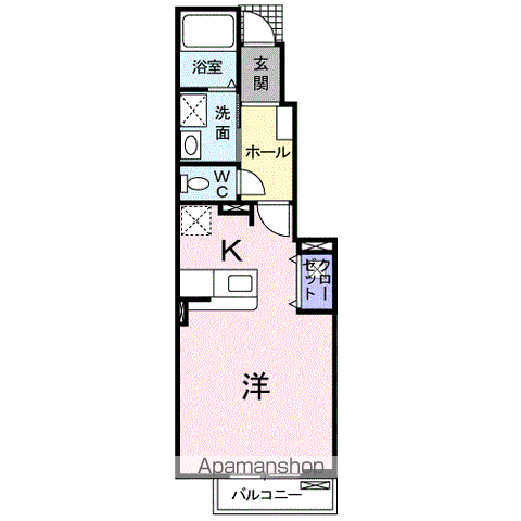 インペリアル　ボヌール 103 ｜ 静岡県浜松市中央区大蒲町100-10（賃貸アパート1R・1階・32.90㎡） その2