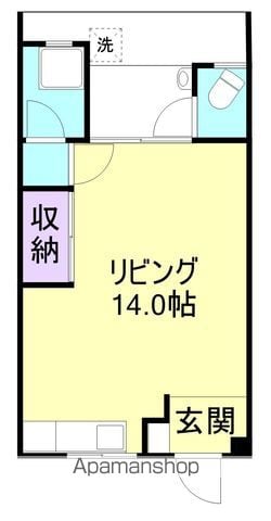 和歌山市有本のマンションの間取り