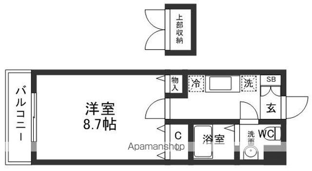 アクアシティ大手門の間取り