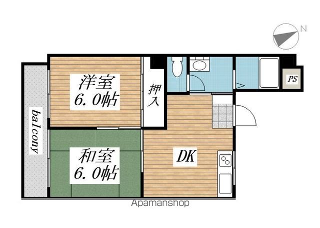 シーサイドヒルズの間取り