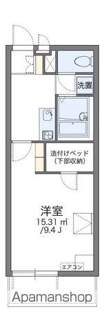 レオパレスパークサイド足立入谷の間取り写真