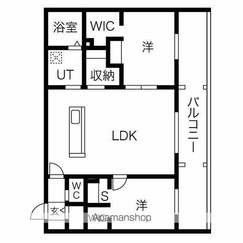 RーFINO札幌桑園の間取り写真