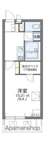 レオパレスパークハイツ Aの間取り写真