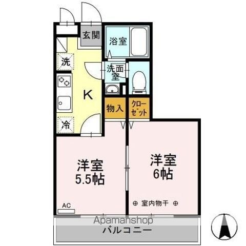 スクエアガーデン KAMAKURA BCの間取り写真